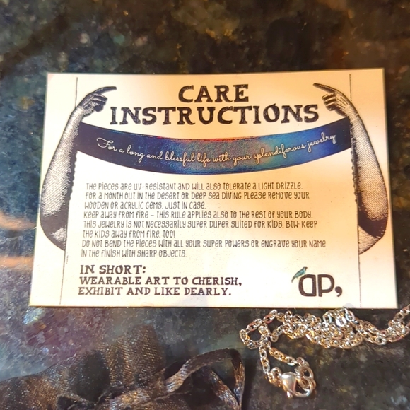 NWT: DEAR PRUDENCE of BERLIN necklace & brooch set 🍄🐸 TOAD & TOADSTOOL 🐸🍄! - Picture 6 of 8